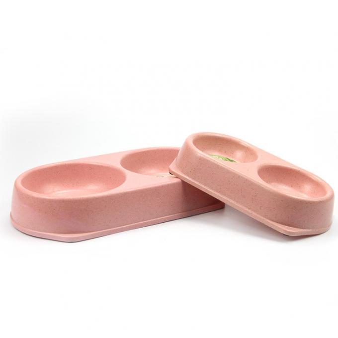 صناعة احترافية ملونة جذابة من الخيزران وعاء تغذية الحيوانات الأليفة 1