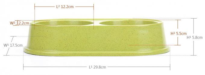 طاسة الغذاء والماء للكلاب الكبيرة أو الكبيرة 3