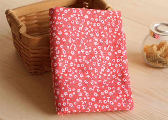 98٪ قطن 2٪ سباندكس الحلوى الزهرية القماش القشري القشري