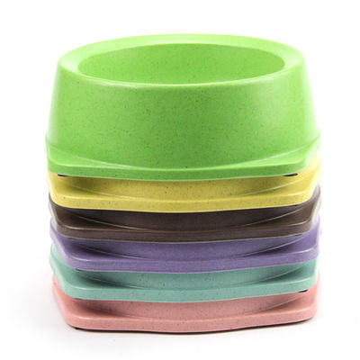 المادة الممتازة الخيزران ثلاثي الحجم سلطة الحيوانات الأليفة وعاء