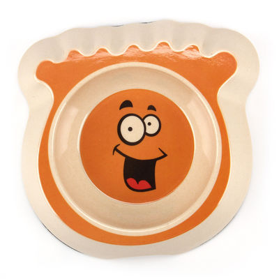 ألياف الخيزران الطبيعية صحية طعام الحيوانات الأليفة وعاء تغذية