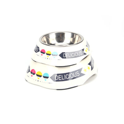 بيع بالجملة كأس الكلب من الميلامين والفولاذ المقاوم للصدأ