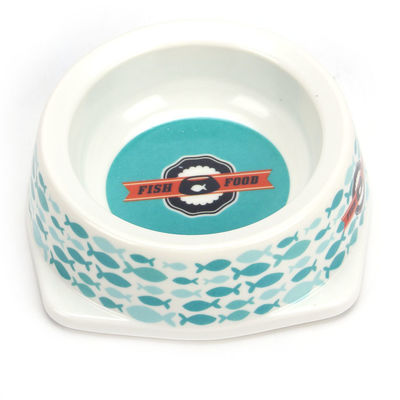 أكواب مضادة للنملة للحيوانات الأليفة للكلاب القطط الدائرية المياه البلاستيكية طعام المغذية صحن المياه