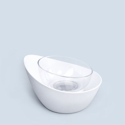 التصميم الأنيق و ليس سهلاً كسر طعام الحيوانات الأليفة وعاء تغذية الماء